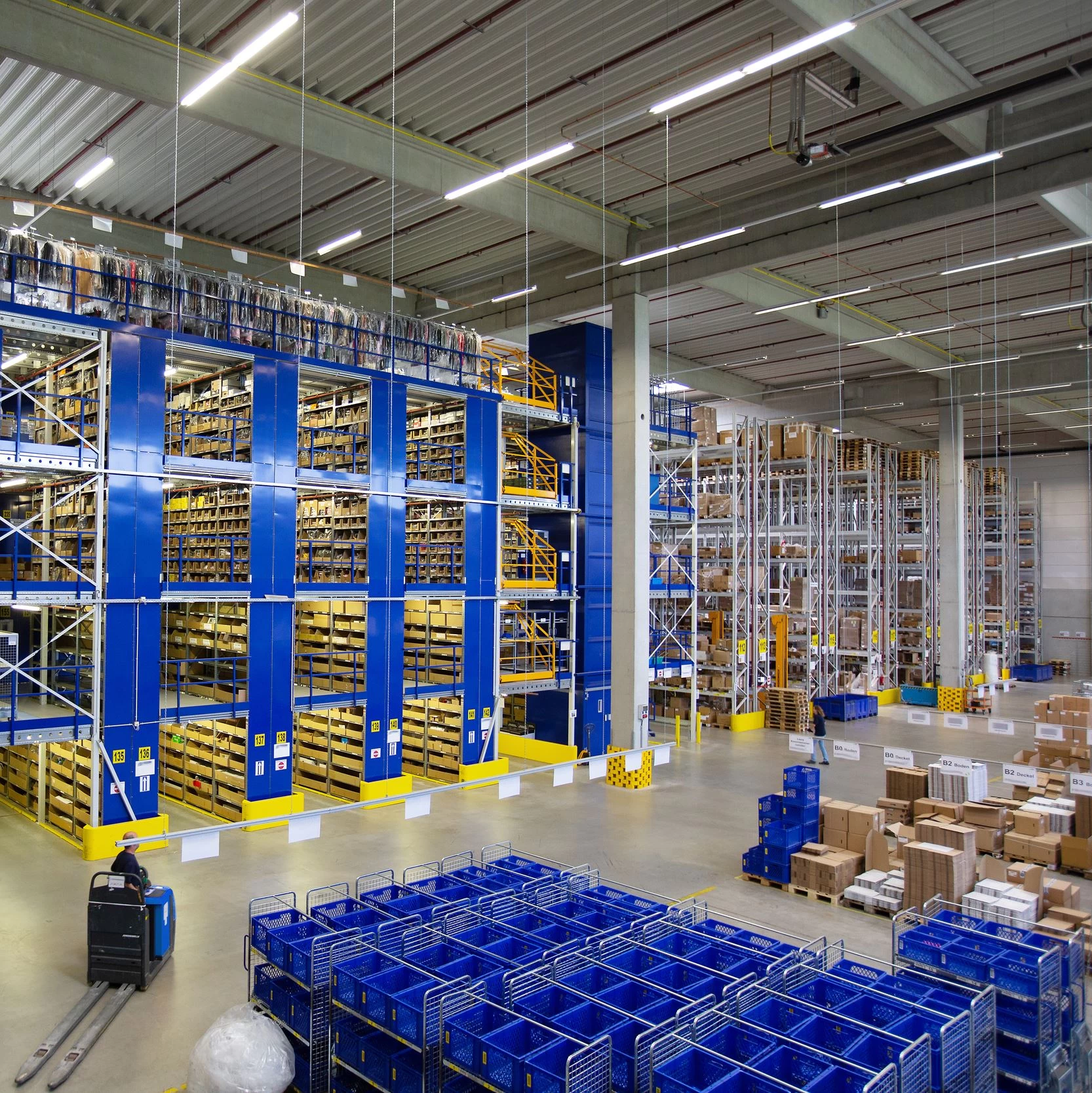 You can see one of our sophisticated warehouses.