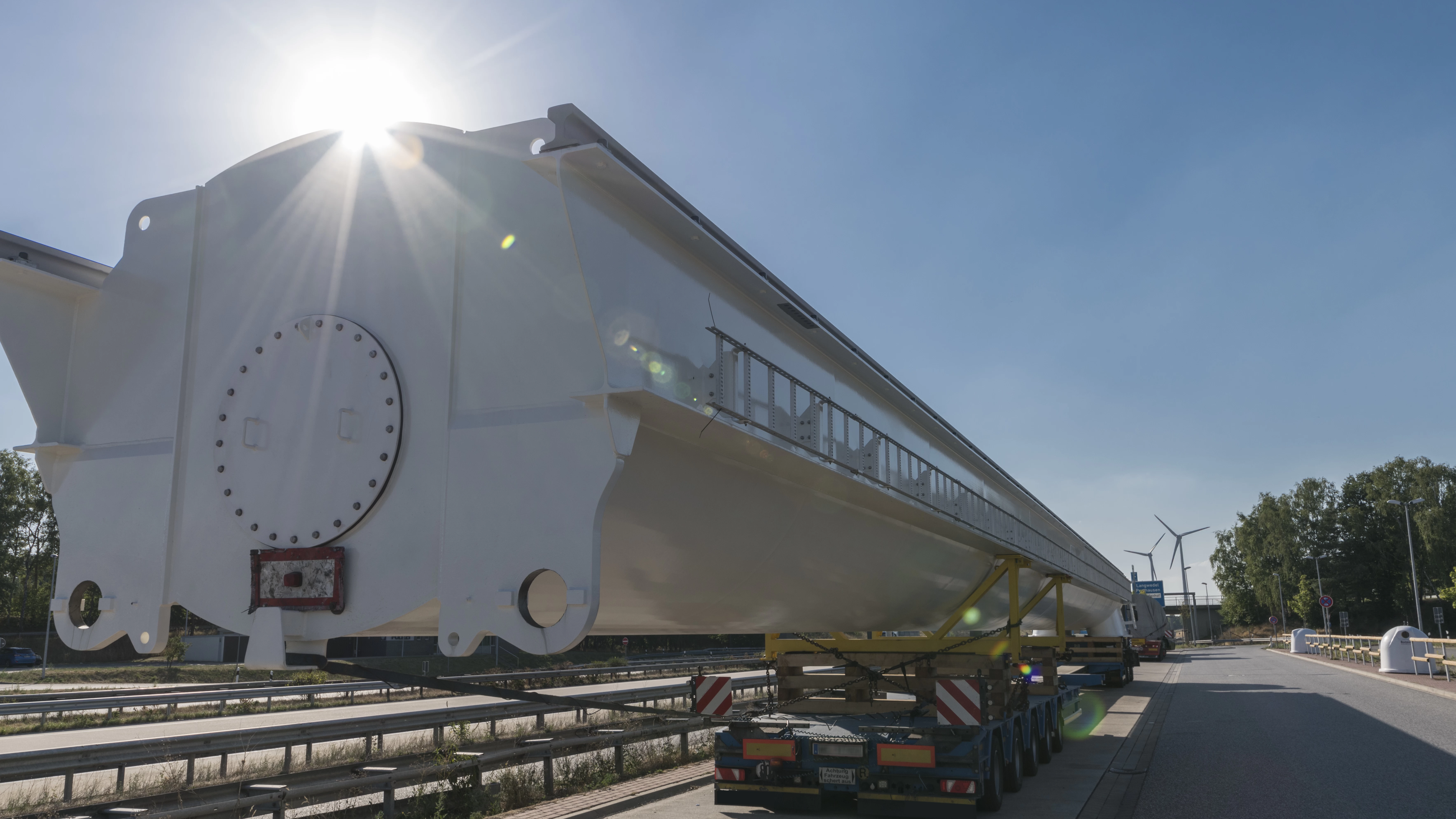 중량 화물의 트럭 운송