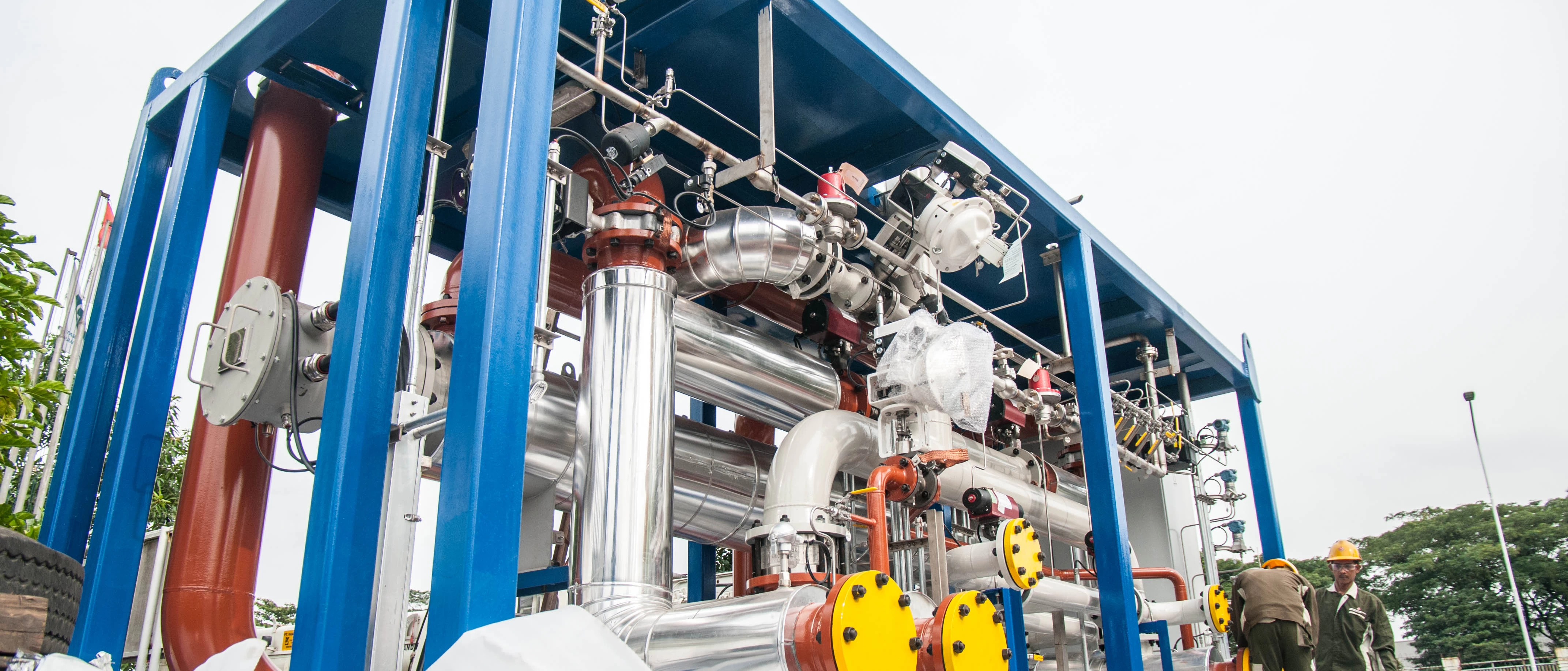 Logistics concept for 815 m³ oversized cargo Logistics concept for 815 m³ oversized cargo