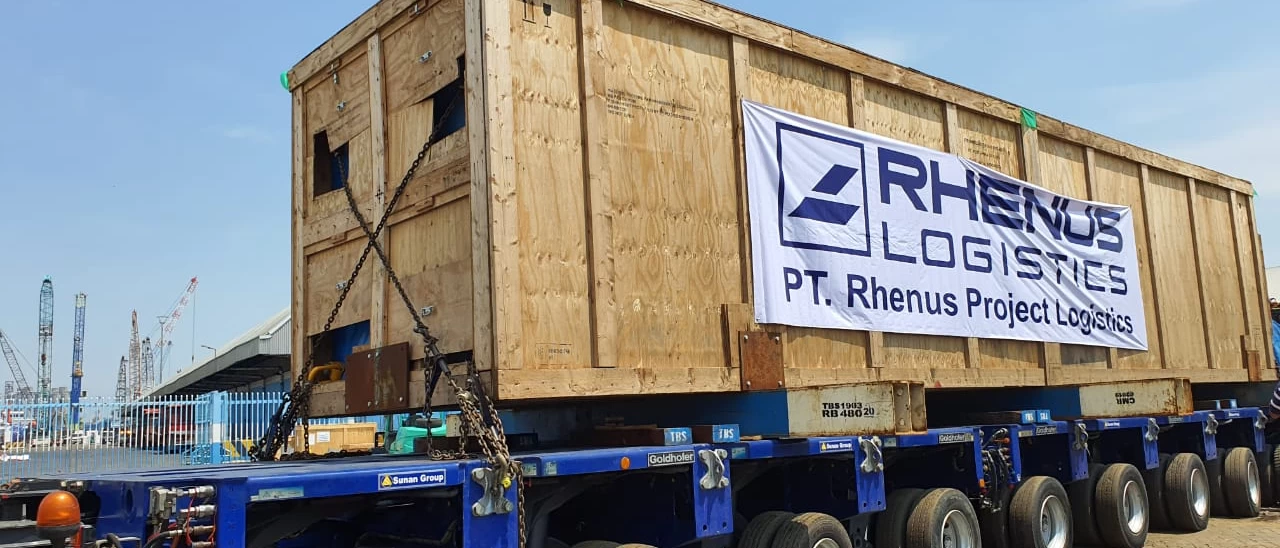 Lean exchanger with a volume of 115 m³ Lean exchanger with a volume of 115 m³