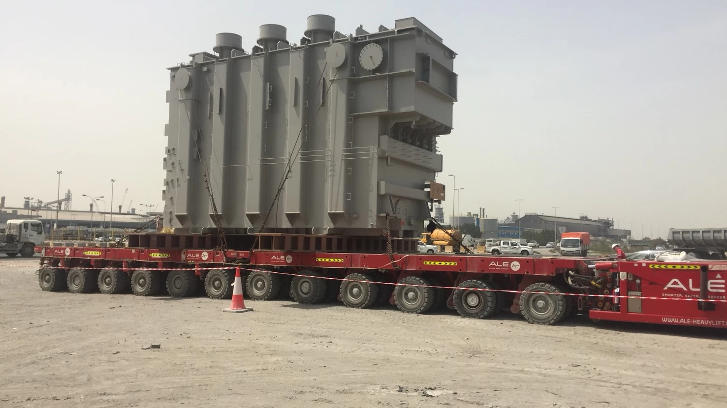 TRANSPORT VON SECHS GLEICHRICHTERN