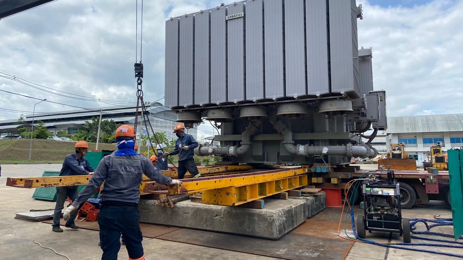 REKORDZEIT FÜR DIE DURCHFÜHRUNG DER PROJEKTLOGISTIK