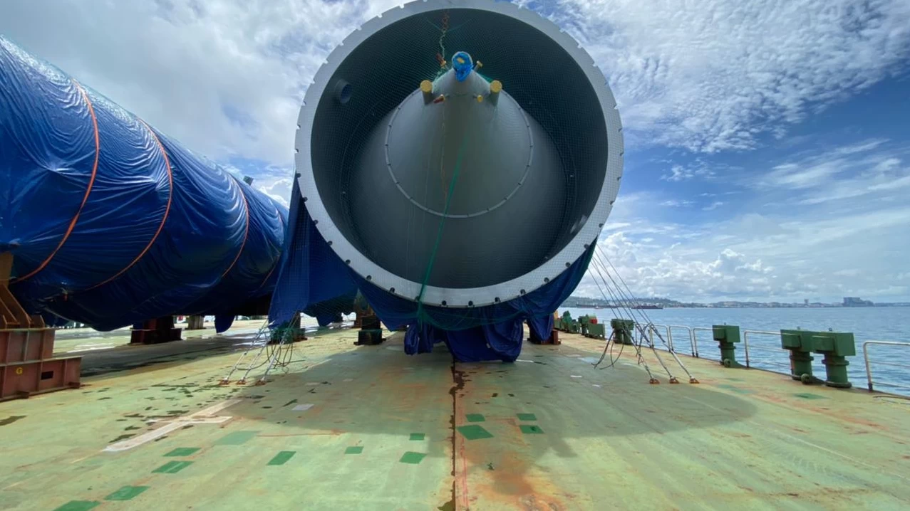 Berthing process to Balikpapan